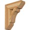 Ekena Millwork Legacy Slat Rough Sawn Bracket, Western Red Cedar, 6"W x 20"D x 24"H BKT06X20X24LEC06RWR - alternate 1